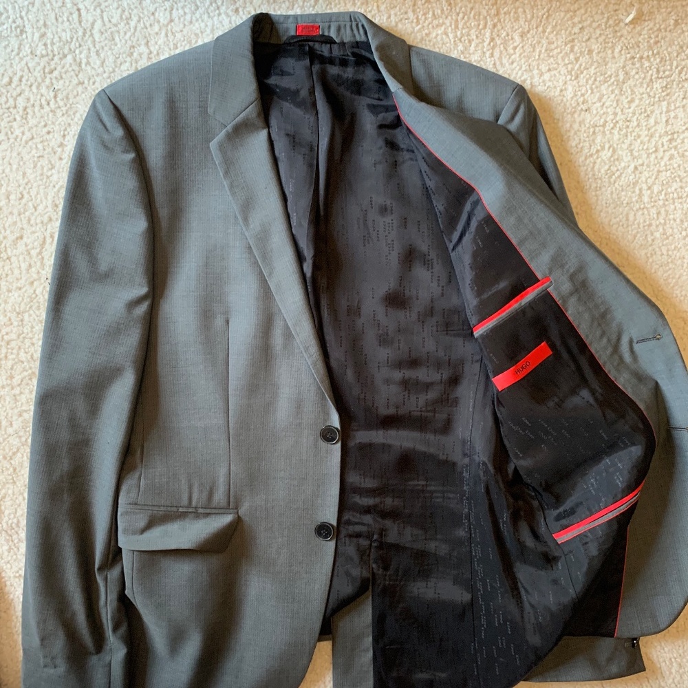 Grey Hugo Boss Blazer